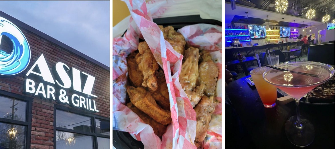 Oasiz Bar & Grill Menu