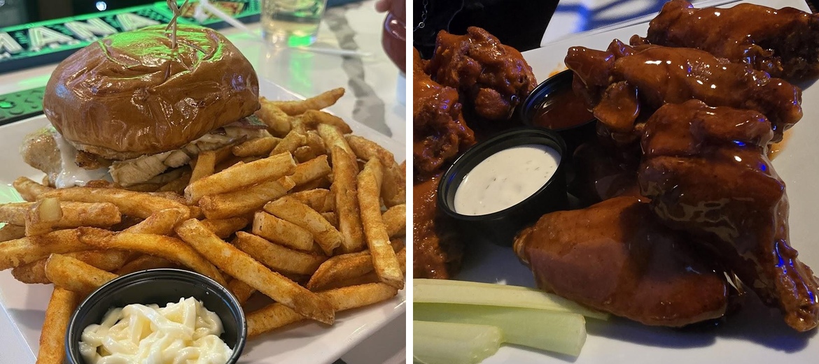 Oasiz Bar & Grill Menu