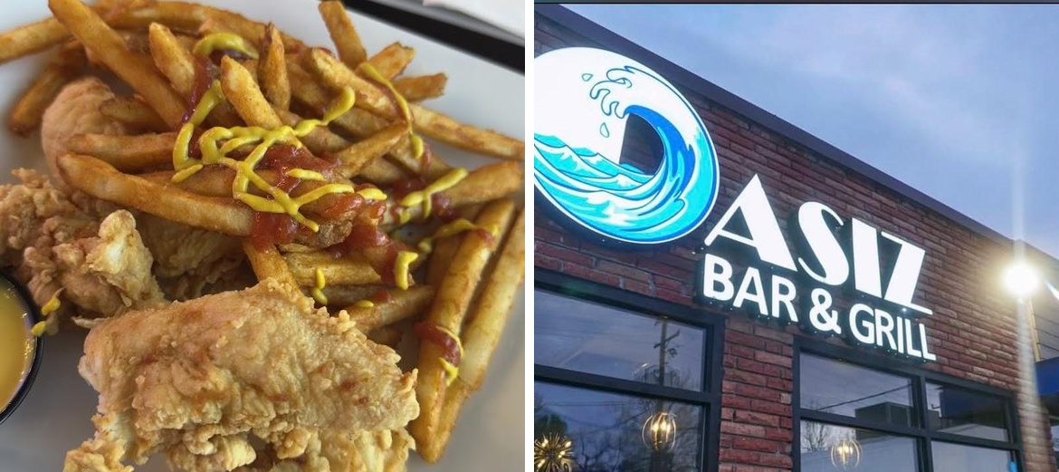 Oasiz Bar & Grill Menu